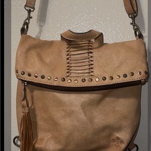 Patrica Nash leathe back pack and crossbody